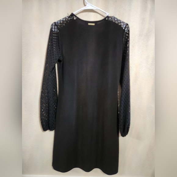 Michael Kors Black Long Sleeve Mini Dress - Picture 7 of 8